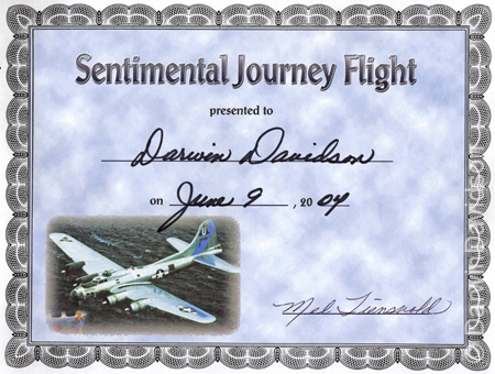 Flight Certificate