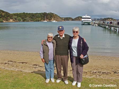 Bay Of Islands Cruise, Mary, Jock and Jackie-0360