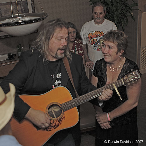 Randy Waller & Lisa Husted at the Grey Fox Suite-8175