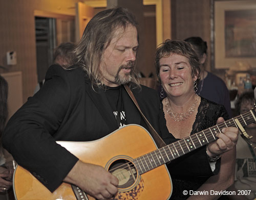 Randy Waller & Lisa Husted at the Grey Fox Suite-8181