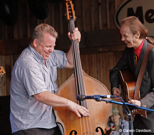 Peter Rowan & Tony Rice Quartet, Mike Bub-1905