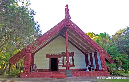 Waitangi Treaty Grounds, Te Whare Runanga-9299